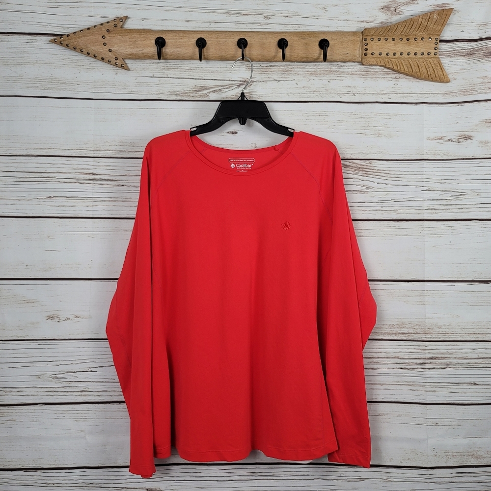 Coolibar | Hightide Long Sleeve Swim Shirt - Picture 2 of 9